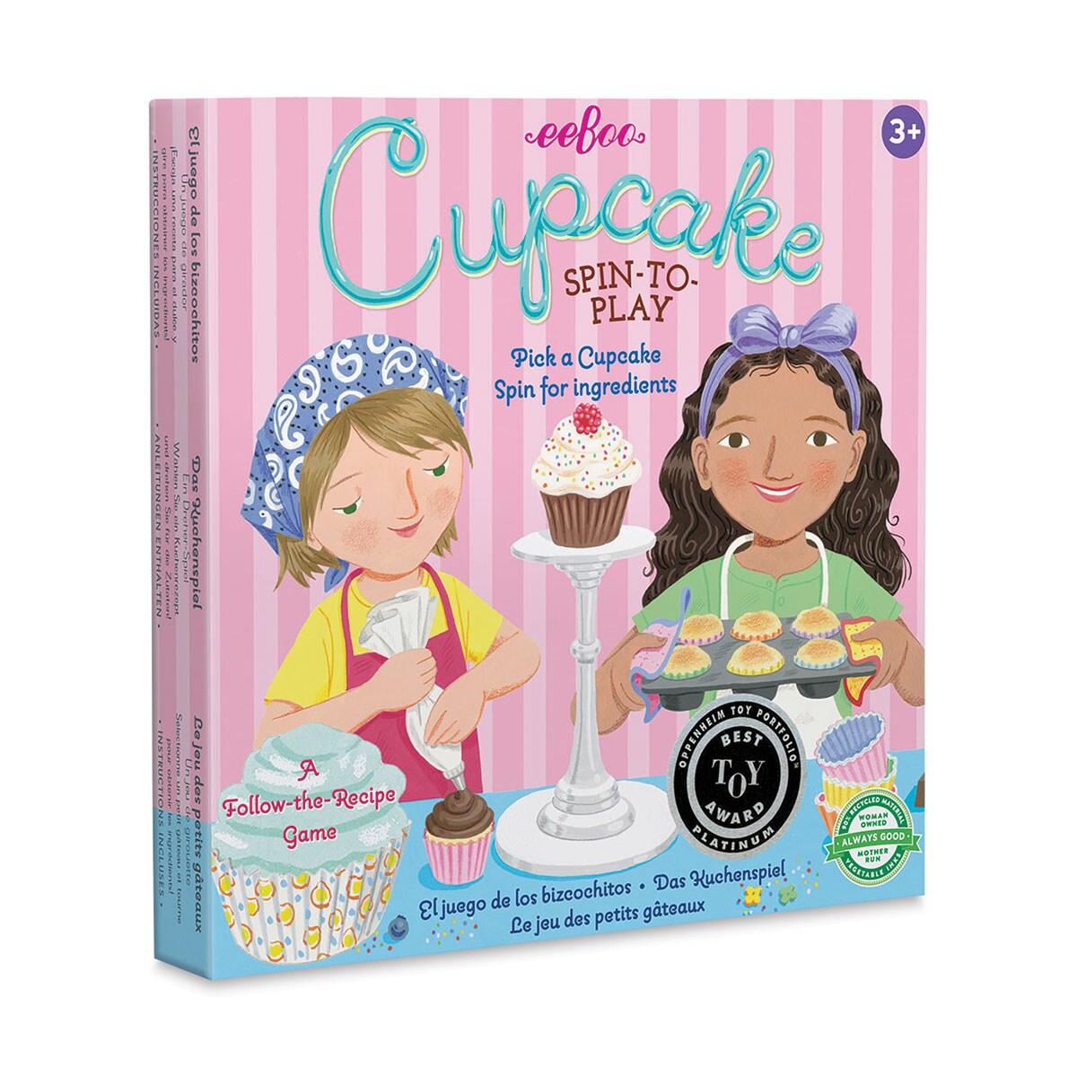 Eeboo Cupcake Spinner Game