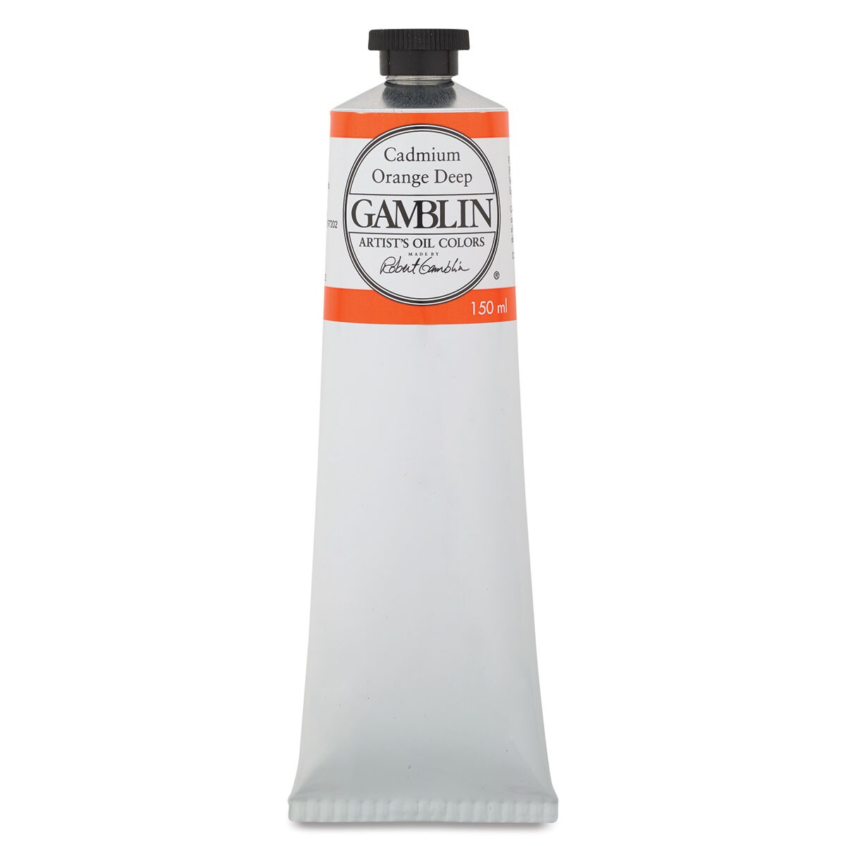 Gamblin Artist's Oil Color - Cadmium Orange Deep, 150 ml tube