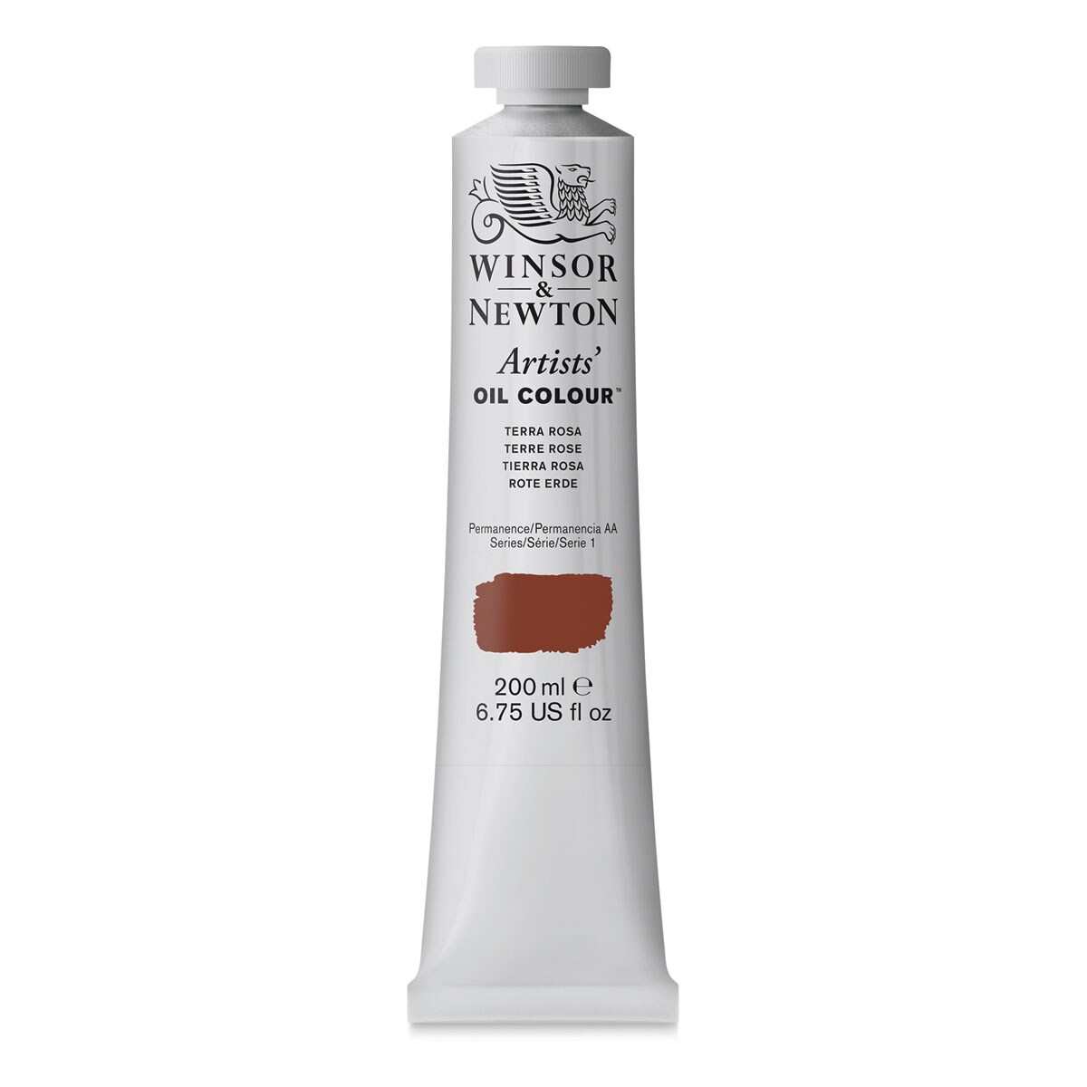 Winsor &#x26; Newton Artists&#x27; Oil Color - Terra Rosa, 200 ml, tube