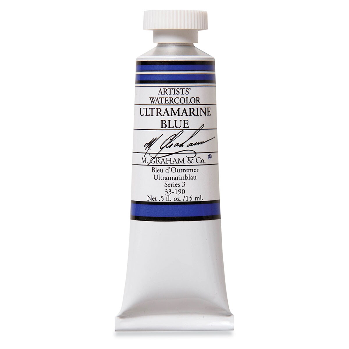 M. Graham Artists&#x27; Watercolor - Ultramarine Blue, 15 ml Tube