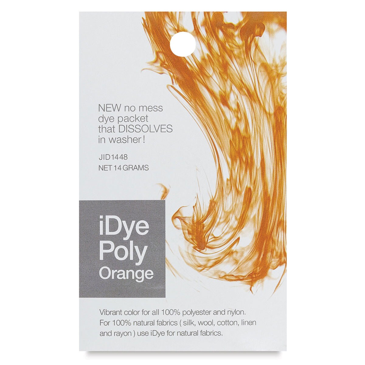 Jacquard iDye Fabric Dye 14 Grams- Poly Orange