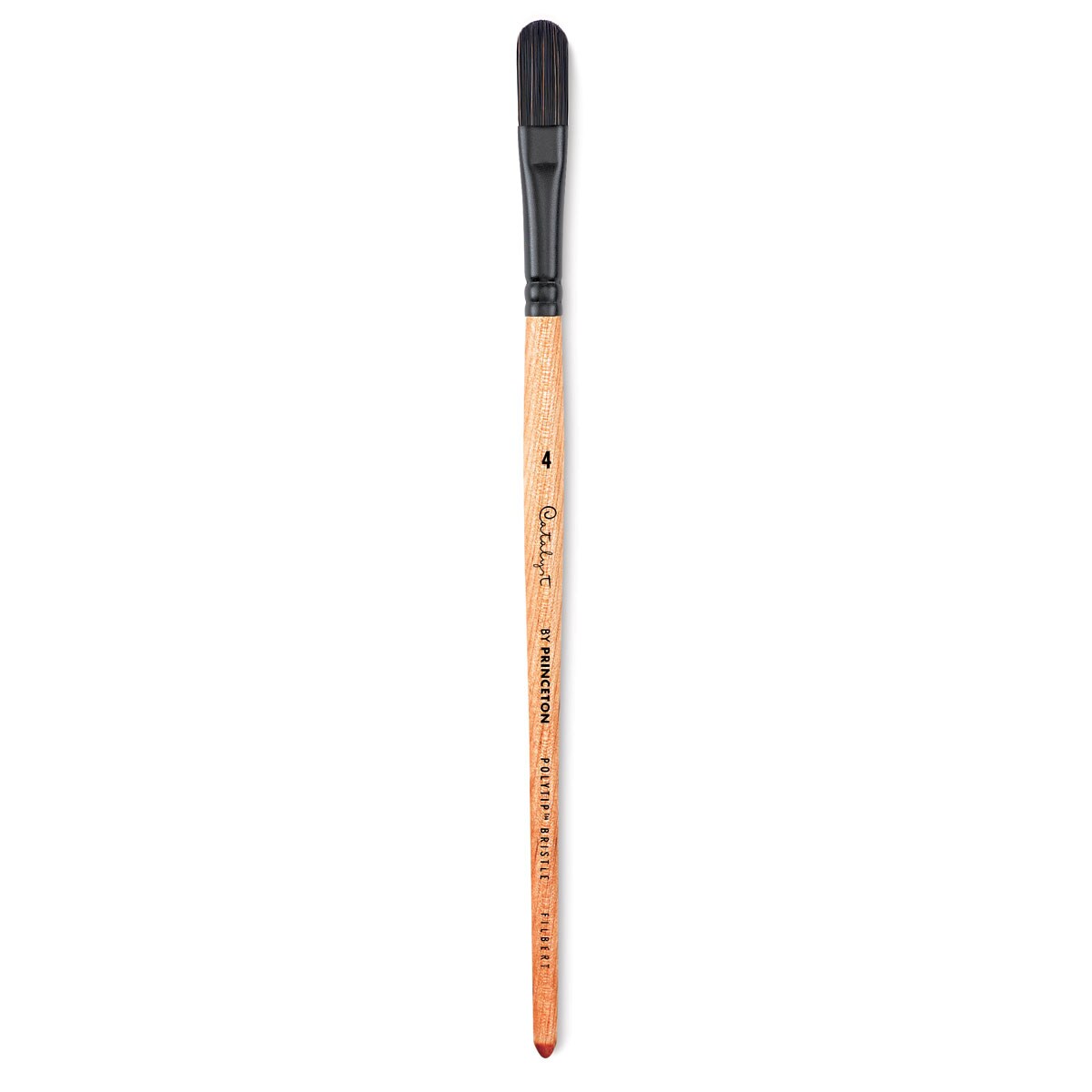 Princeton Catalyst Polytip Brush - Filbert, Size 4, Short Handle