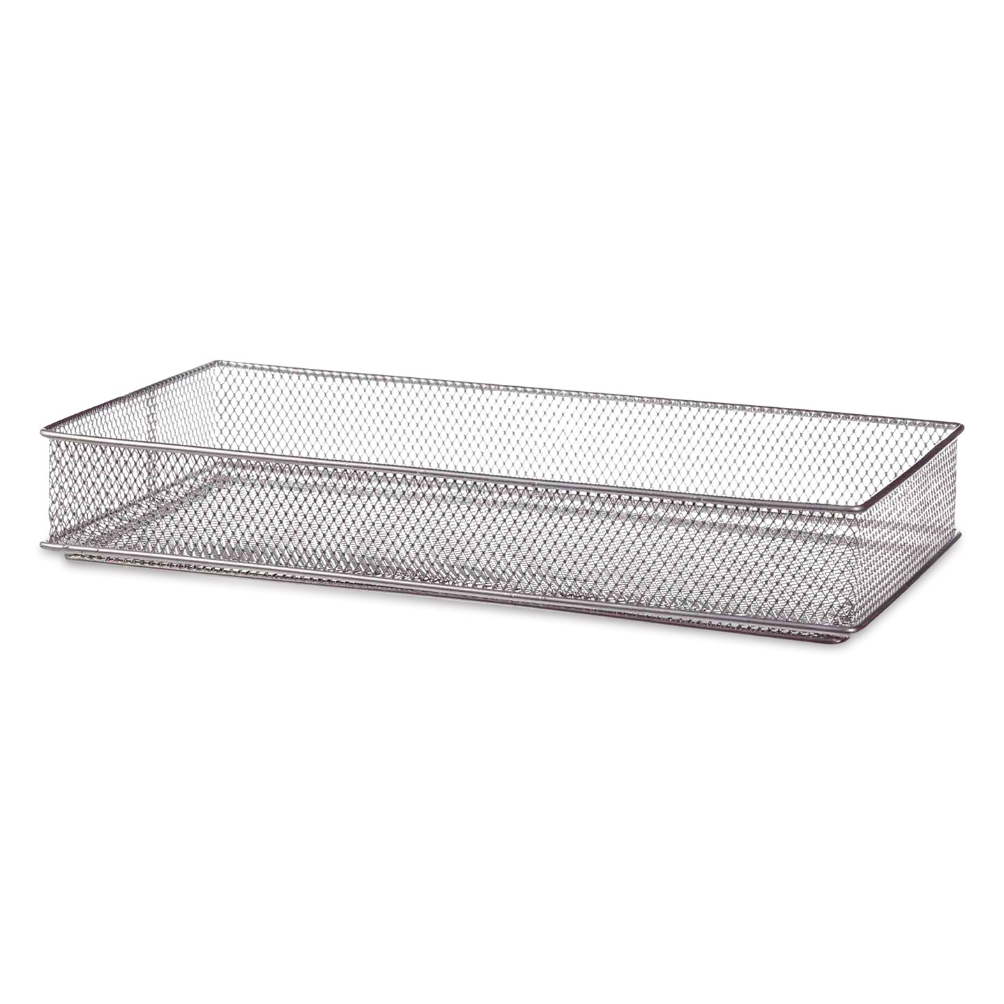Design Ideas MeshWorks Drawer Storage Bin - Silver, 6