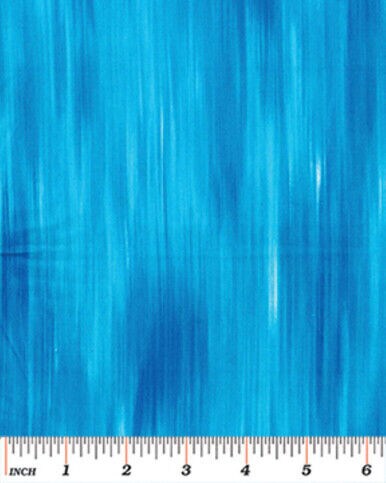 Fleurish Turquoise is a Stunning Blender Cotton Fabric by Kanvas for ...