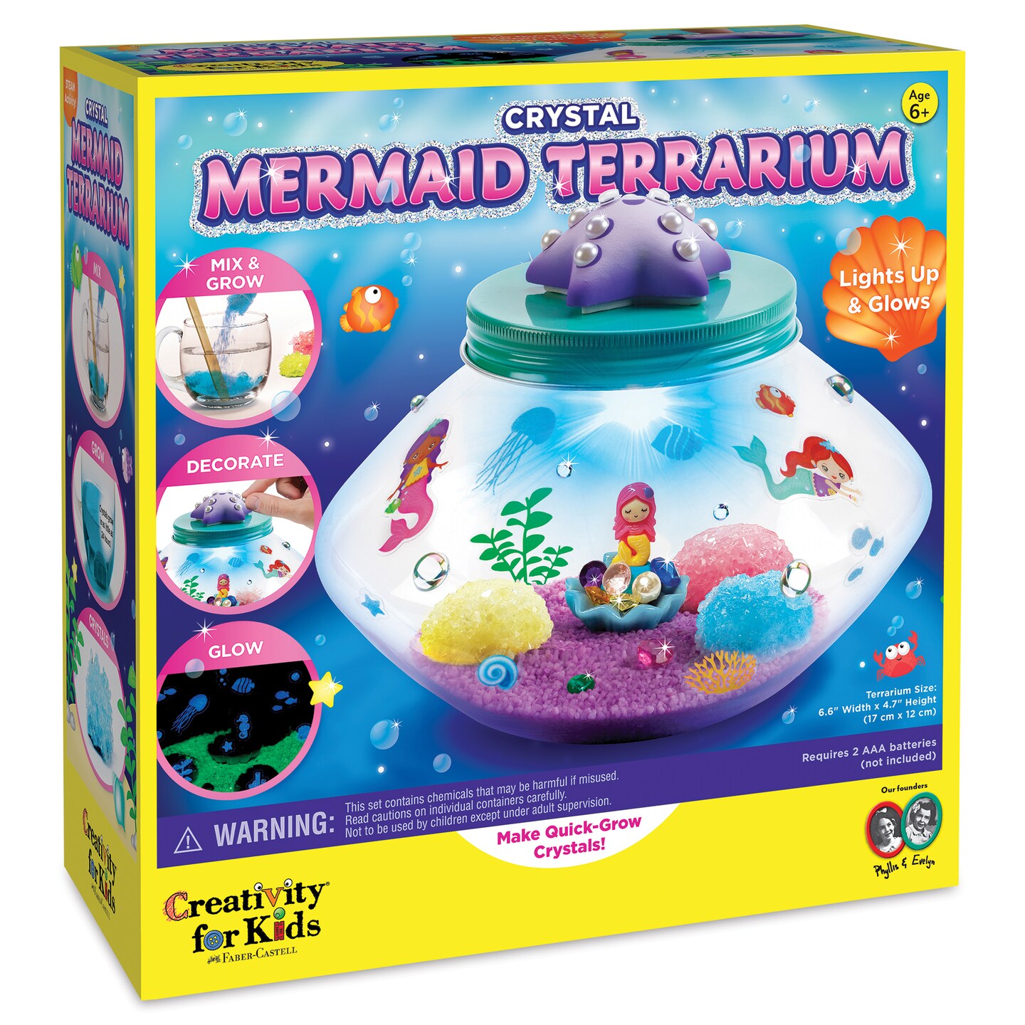 Creativity for Kids Crystal Terrarium Kit Mermaid Michaels