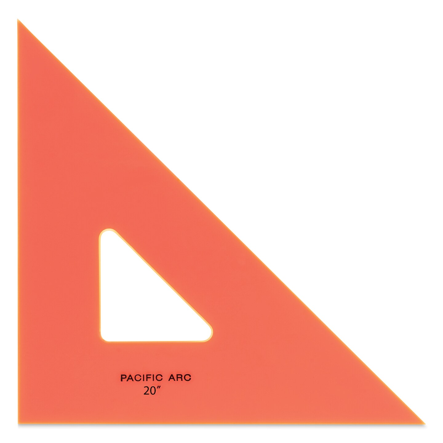 Pacific Arc Professional Fluorescent Triangle - 20&#x22;, 45-90 Degree