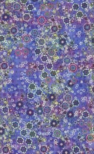 Starlight and Splendor Garden Glow Violet by RJR cotton by the yard