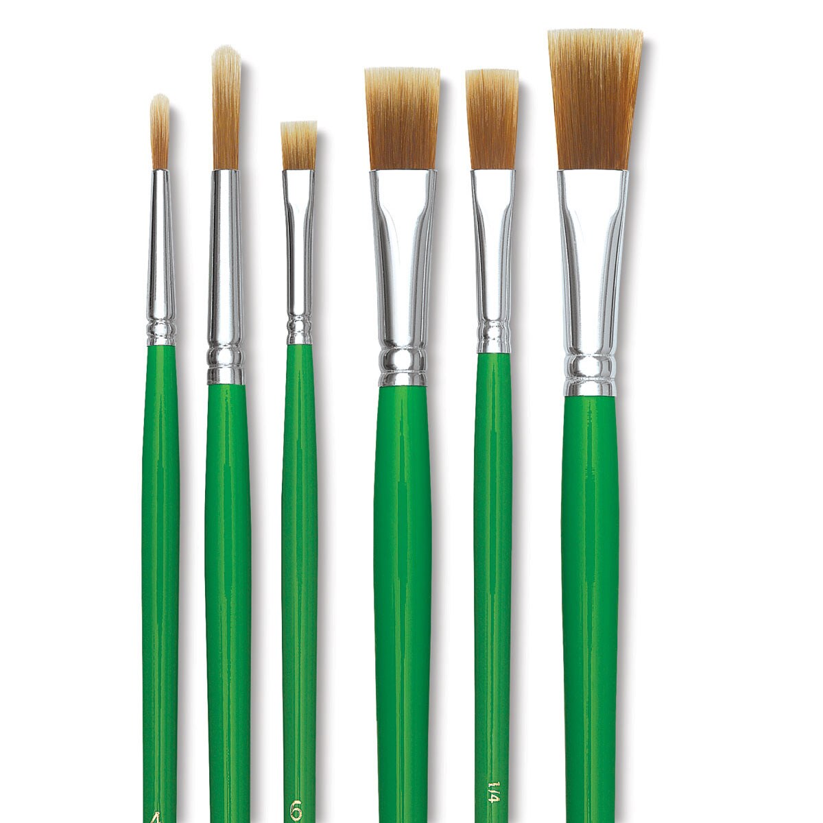 Blick Golden Nylon Brush Set - Set of 6