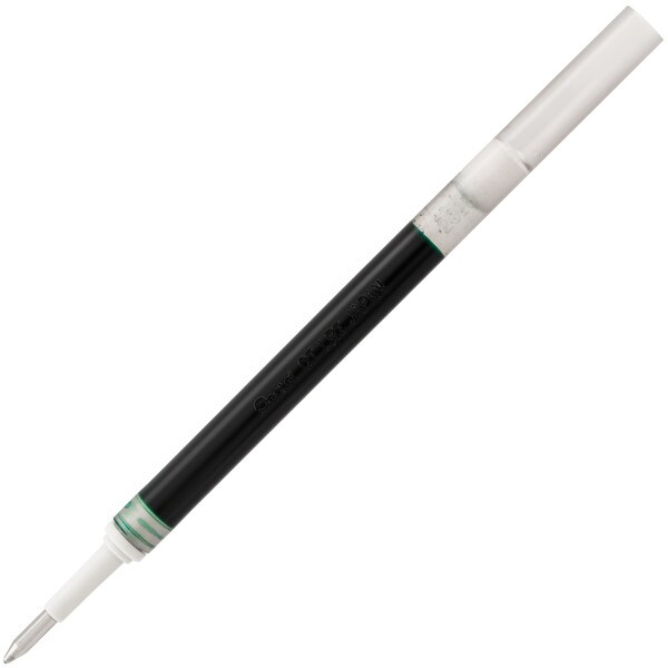 Refill Ink - For EnerGel Gel Pen, 0.7mm Metal Tip, Medium, Green Ink