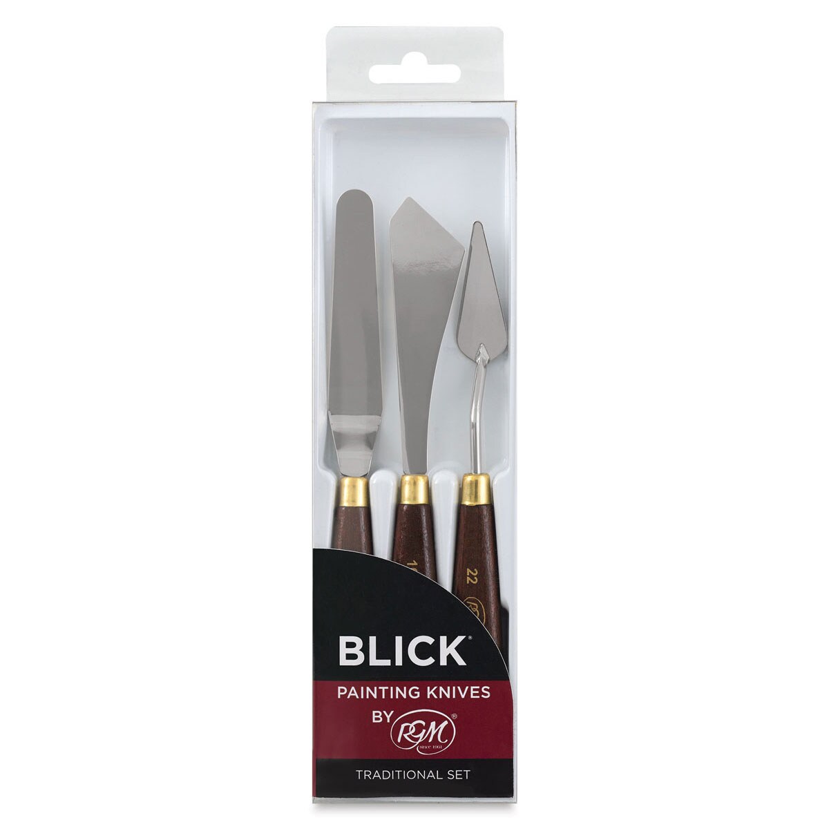 Blick Painting Knives - Traditional Knives, Set of 3