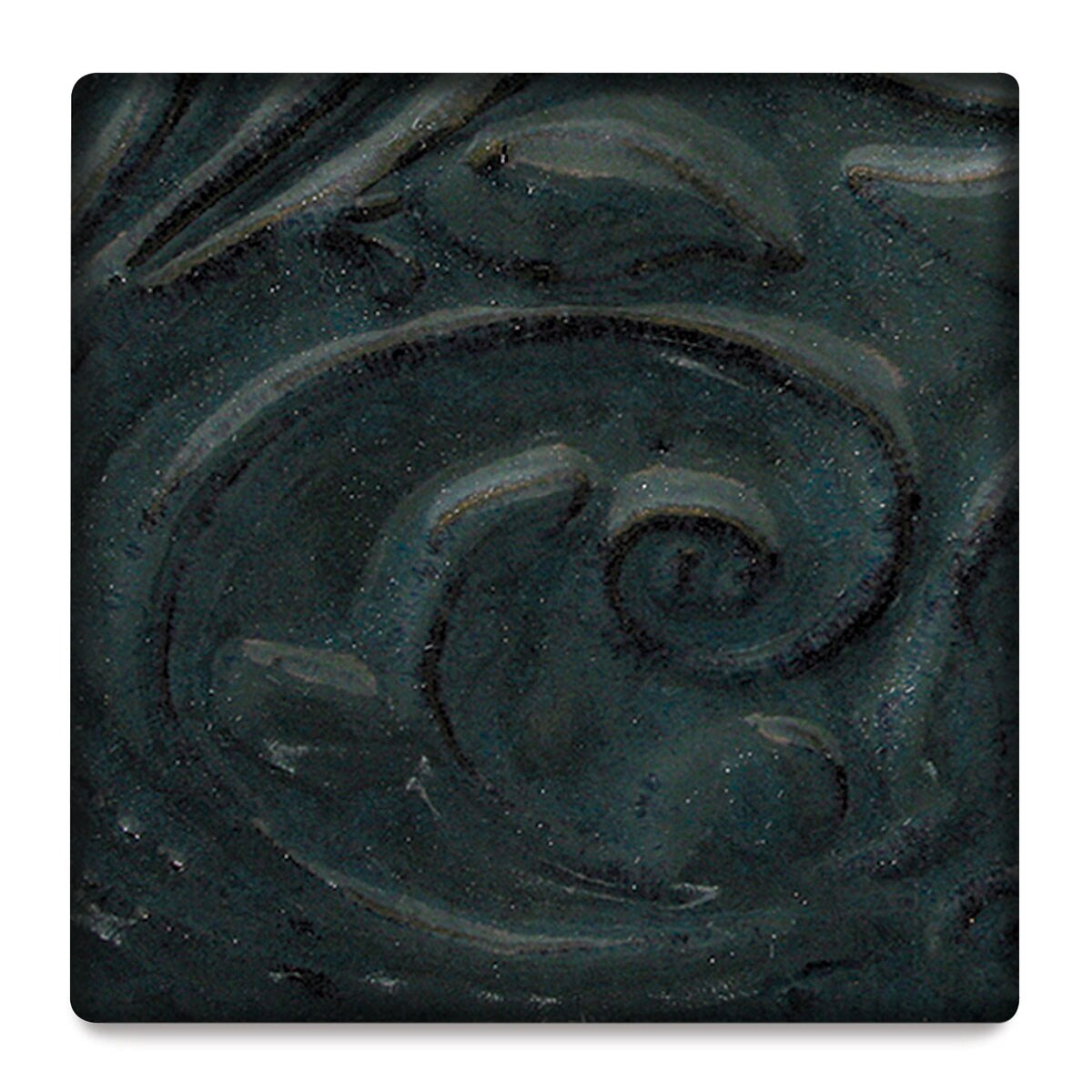 Amaco Opalescent Glaze - Pint, Black Tulip