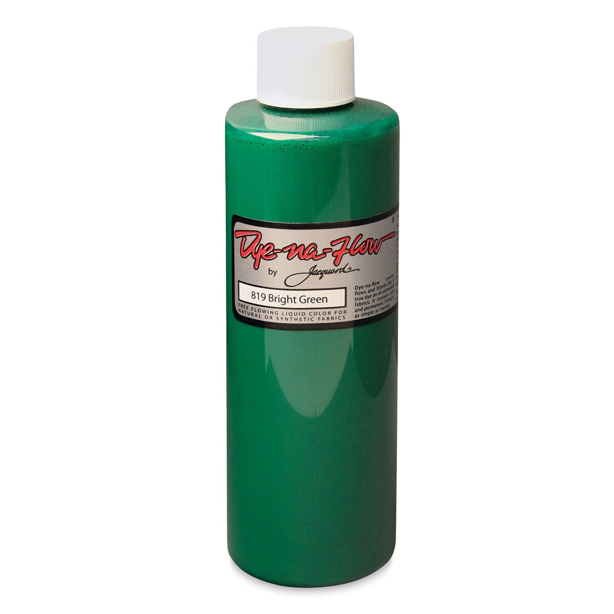 Jacquard DyeNaFlow Fabric Color Bright Green, 8 oz bottle Michaels