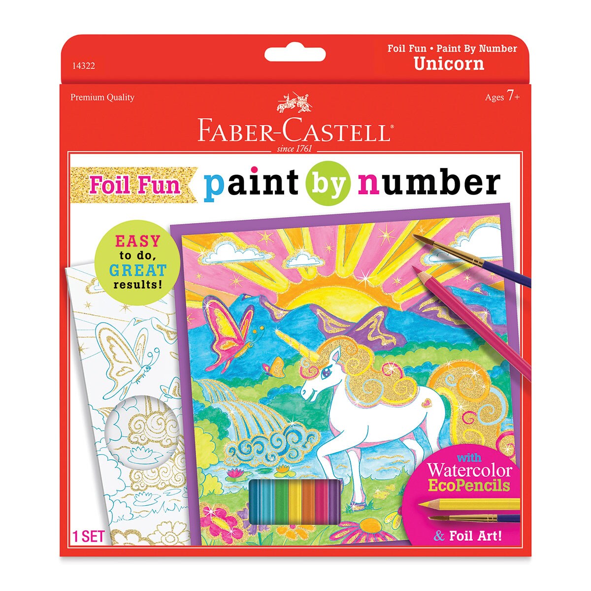 Faber-Castell Color By Number Set - Unicorn Fun