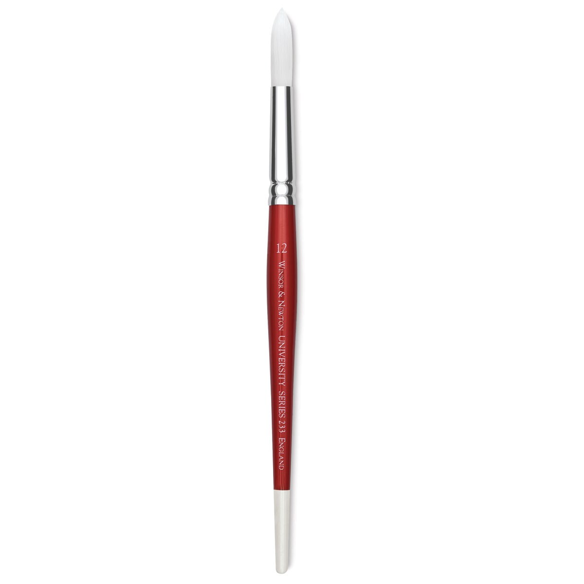 Winsor &#x26; Newton University Brush - Round, Short Handle, Size 12