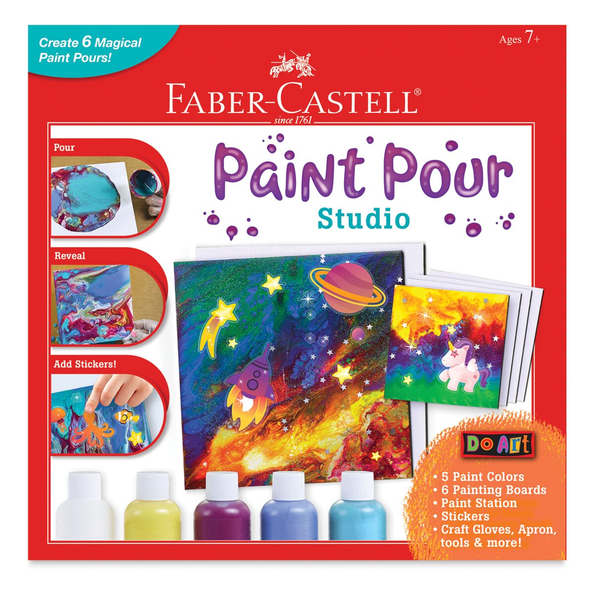 Faber-Castell Do Art Paint Pour Studio Kit