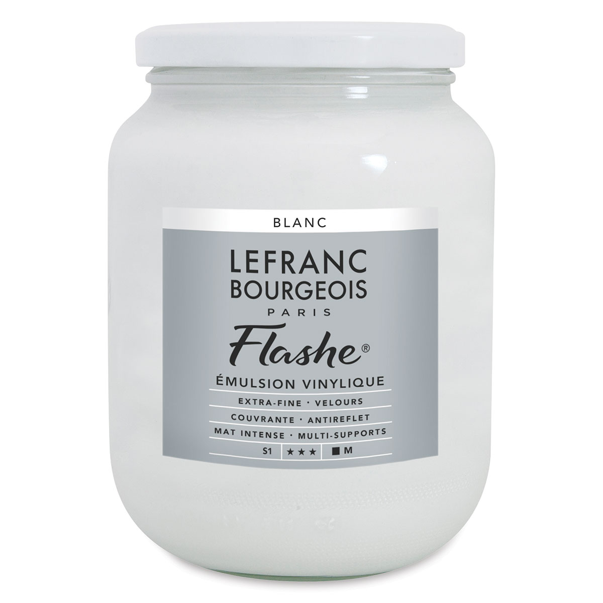 Lefranc &#x26; Bourgeois Flashe Vinyl Paint - White, 750 ml