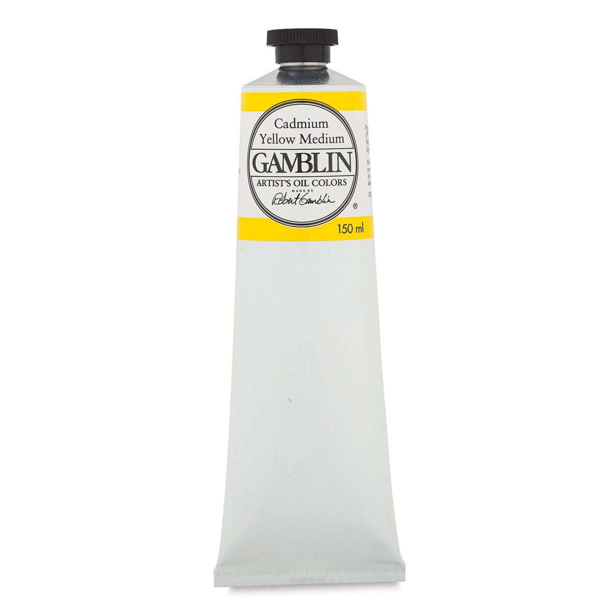 Gamblin Artist&#x27;s Oil Color - Cadmium Yellow Medium, 150 ml tube