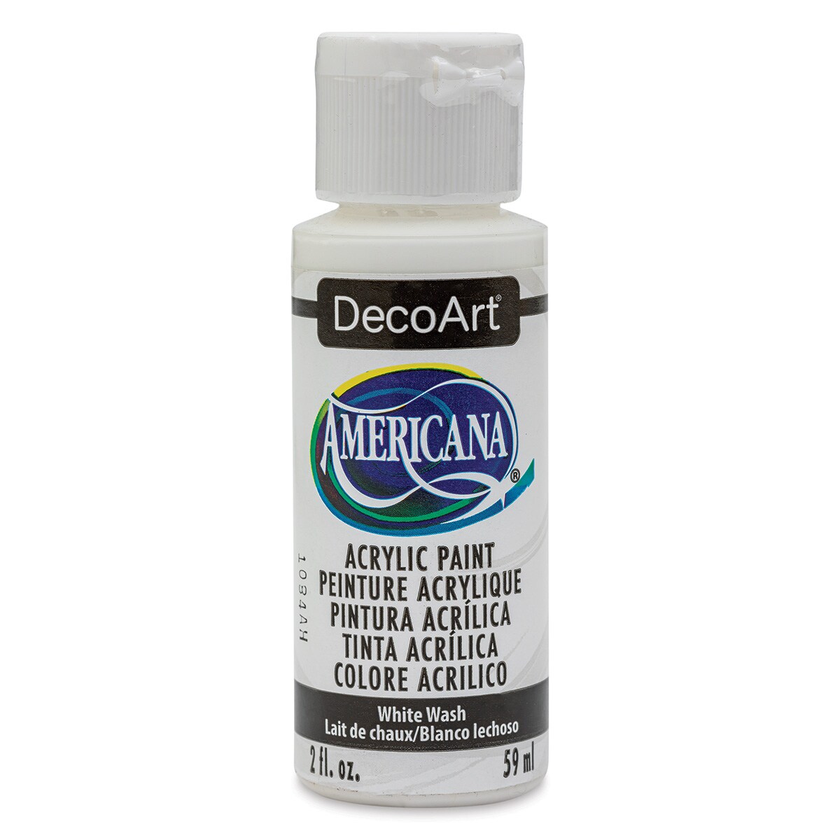 DecoArt Americana Acrylic Paint - White Wash, 2 oz