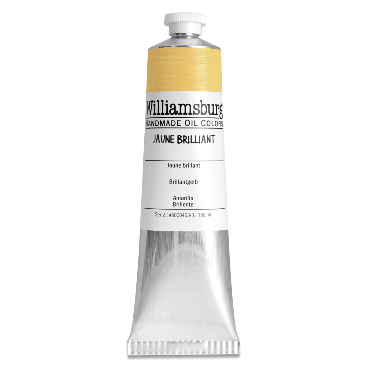 Williamsburg Handmade Oil Paint - Jaune Brilliant, 150 ml