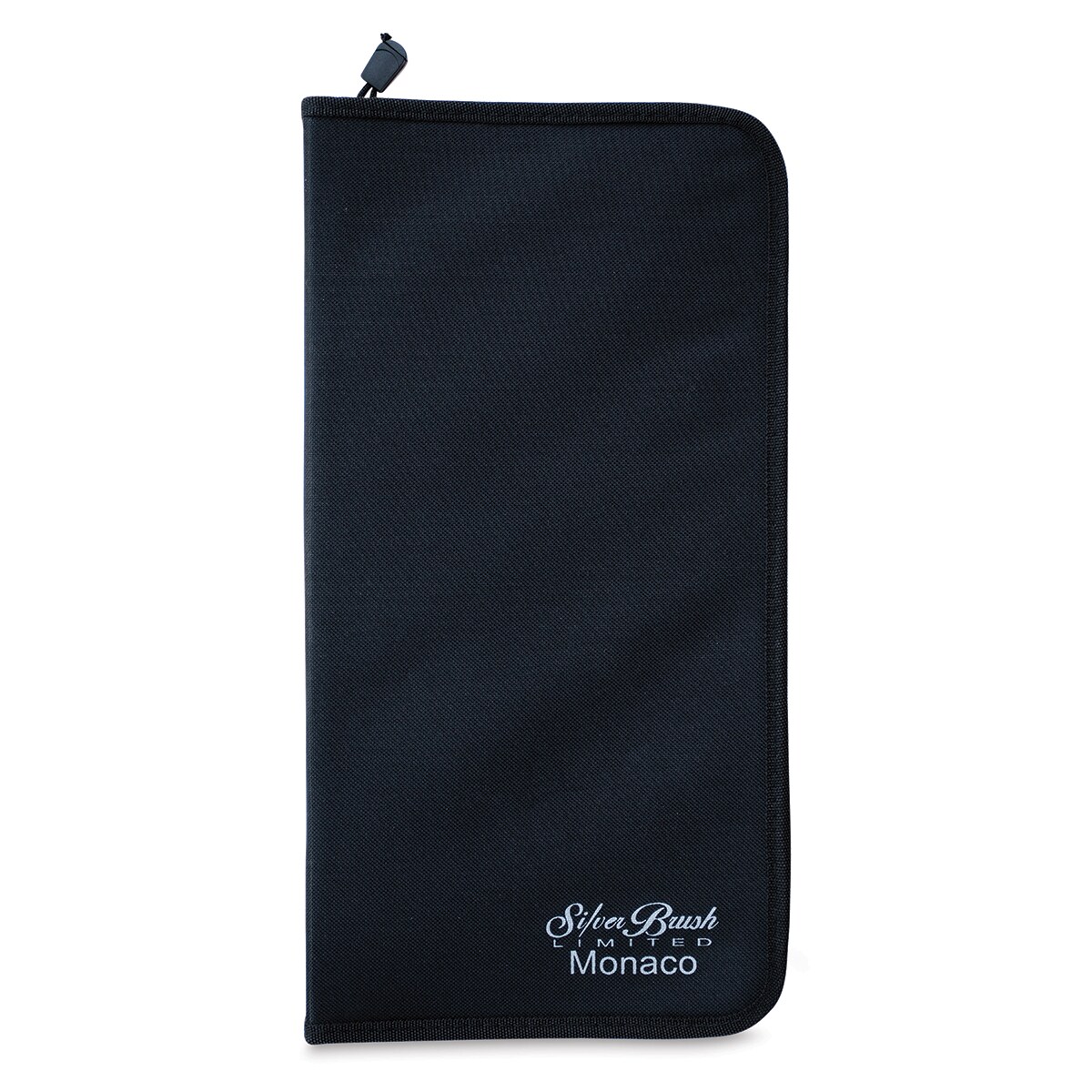 Silver Brush Travel Case - 6&#x22; x 12&#x22; x 1 1/4&#x22;, Black, For Short Handle