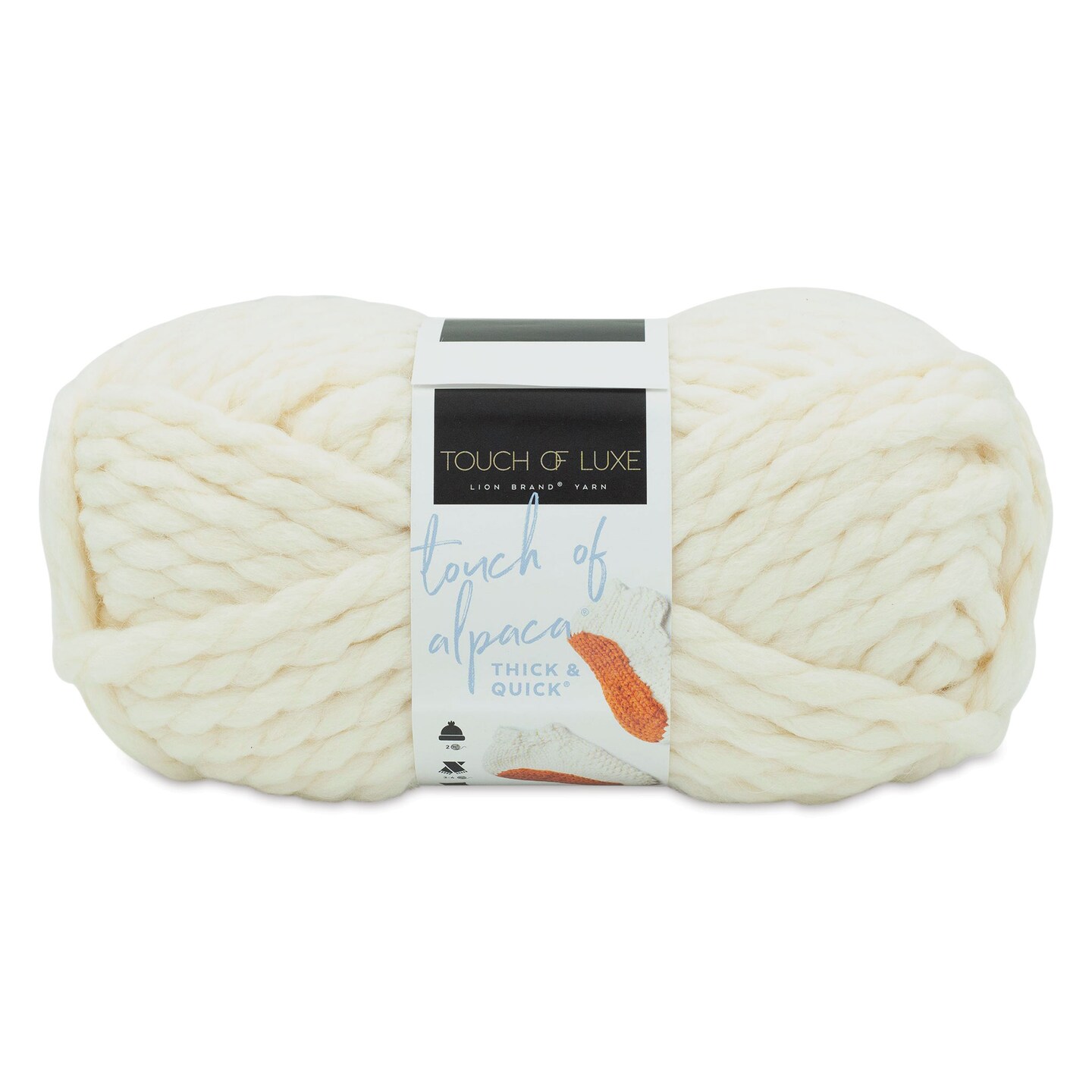 Lion Brand Touch of Alpaca Thick & Quick Yarn Fisherman, 44 yds Michaels