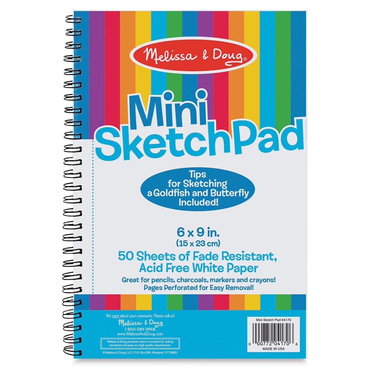 Spiral-Bound Sketch Pad