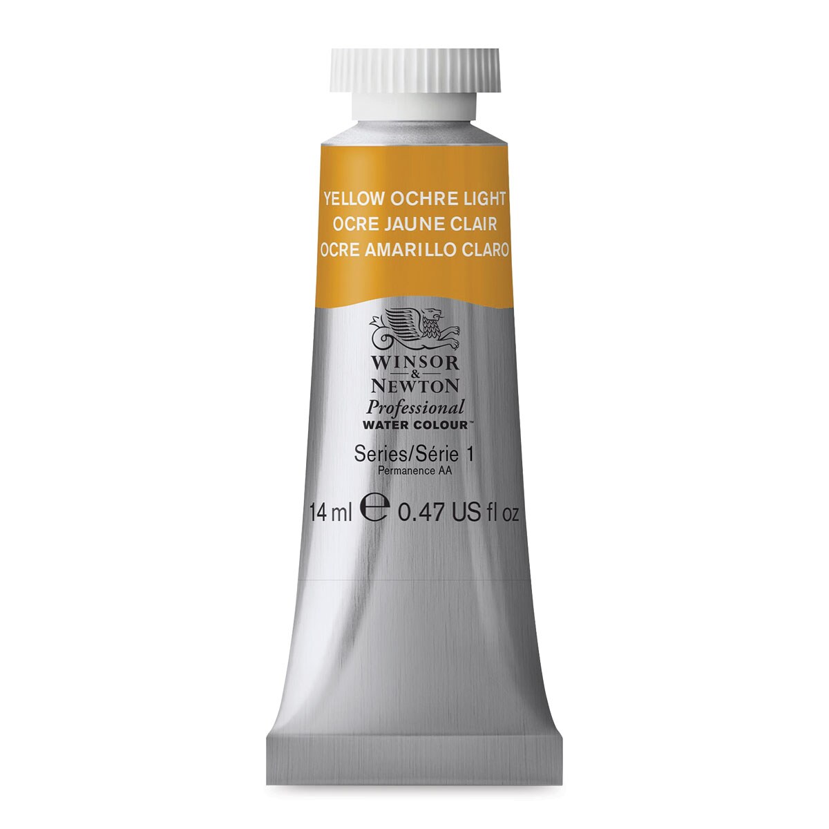 Winsor & Newton Professional Watercolor - Yellow Ochre Light, 14 ml Tube