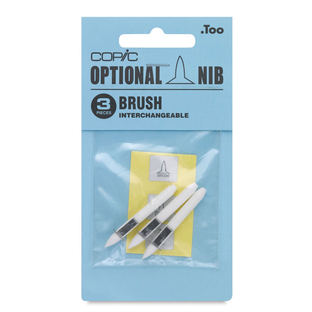 Copic Replacement Nibs - For Classic Copic, Brush, Set of 3