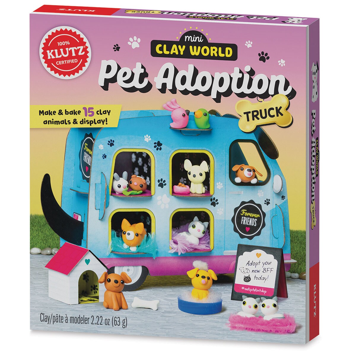 Klutz Mini Clay World Pet Adoption Truck