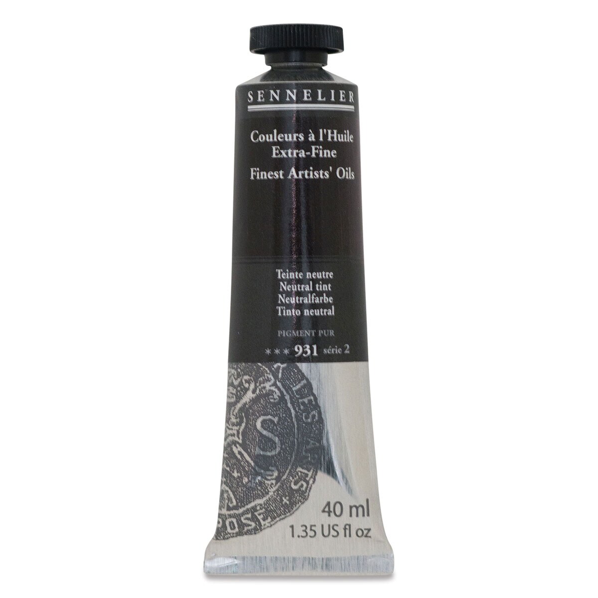 Sennelier Artists&#x27; Extra Fine Oil Paint - Neutral Tint, 40 ml tube