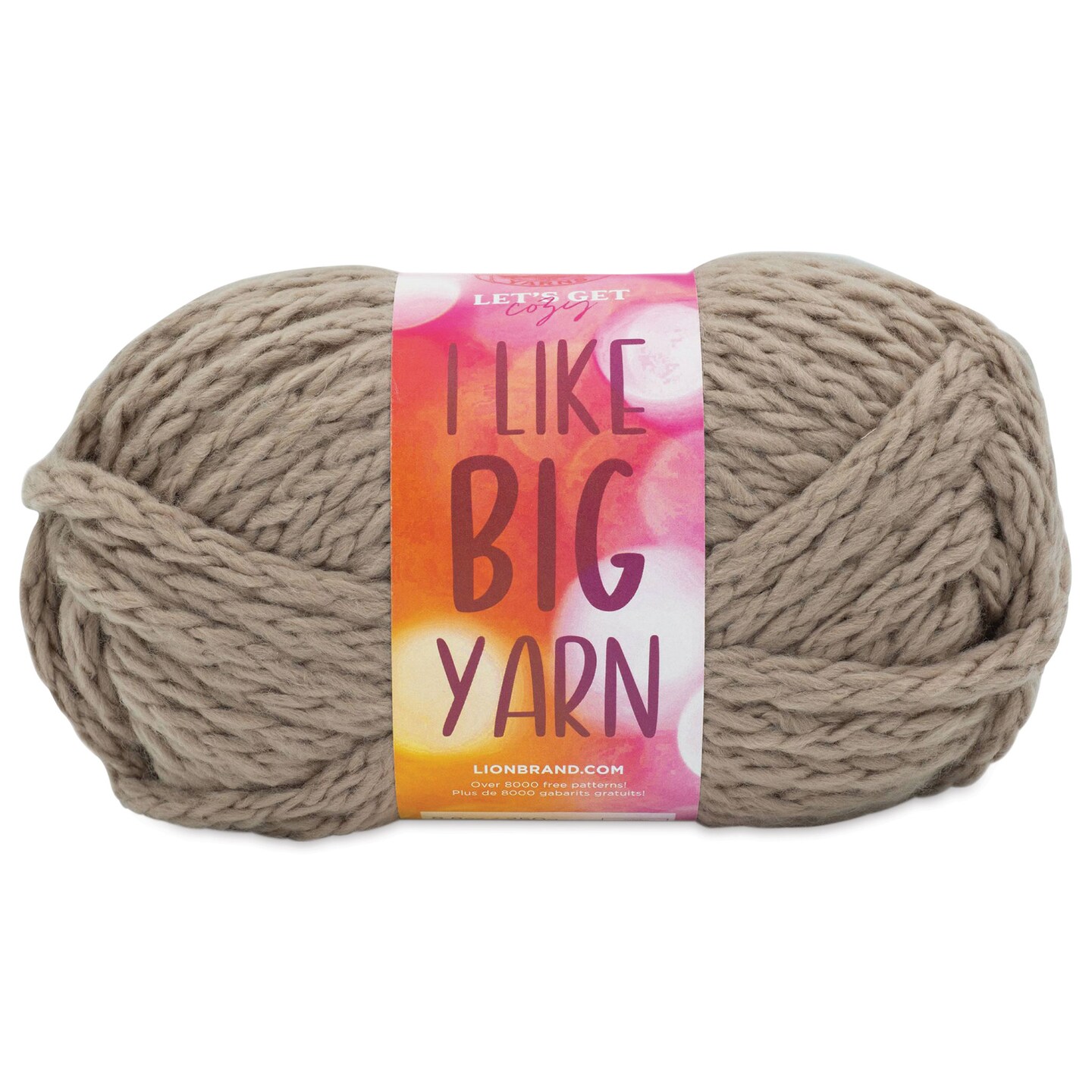 Lion Brand Yarn I Like Big Yarn - Stucco
