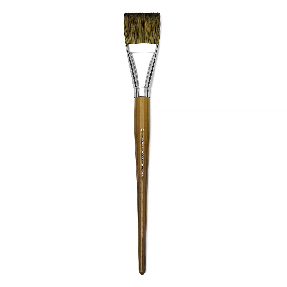 Isabey Isacryl Brush - Bright, Long Handle, Size 20