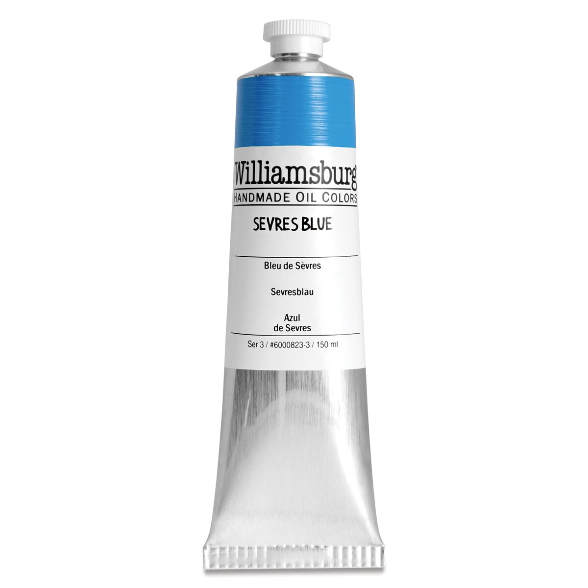 Williamsburg Handmade Oil Paint - Sevres Blue, 150 ml tube