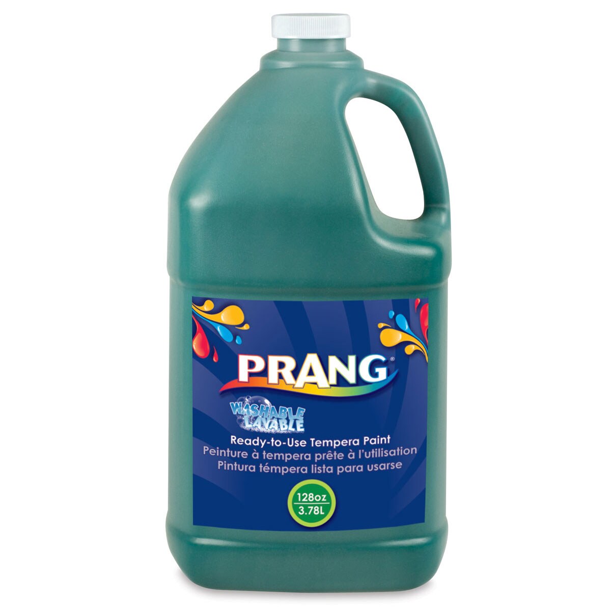 Prang Washable Tempera Paint - 3.78L - Green Prang Washable Tempera Paint - 3.78L - Green