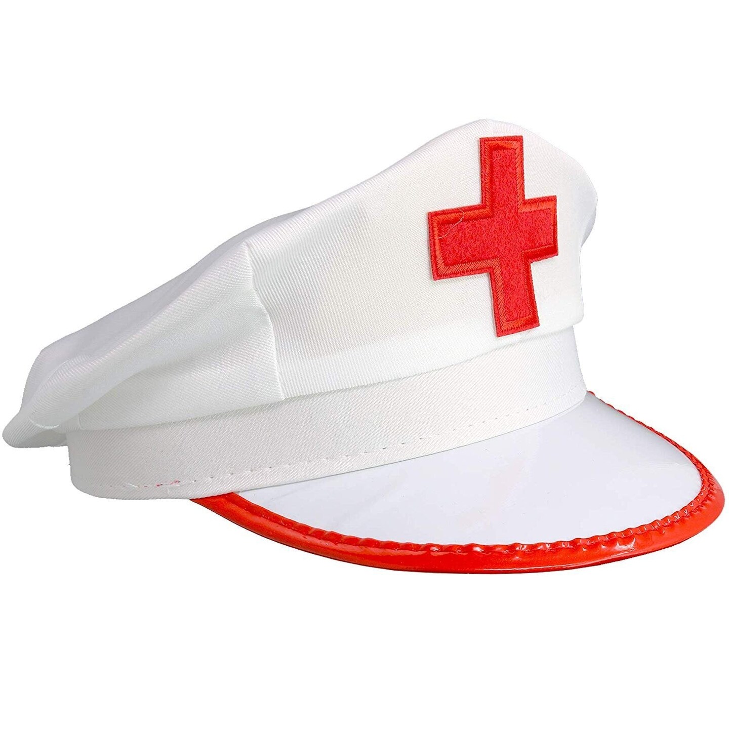 White Nurse Costume Hat - Nurses Red and White Costume Cap - 1 Piece |  Michaels