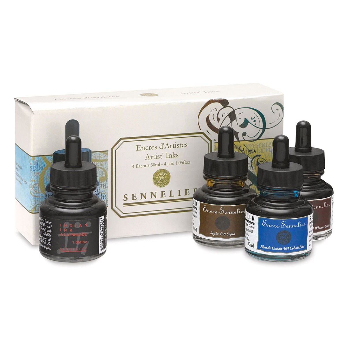 Sennelier Shellac Ink - Set of 4