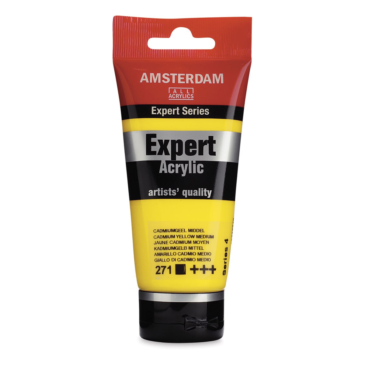 Amsterdam Expert Series Acrylics - Cadmium Yellow Medium, 75 ml tube