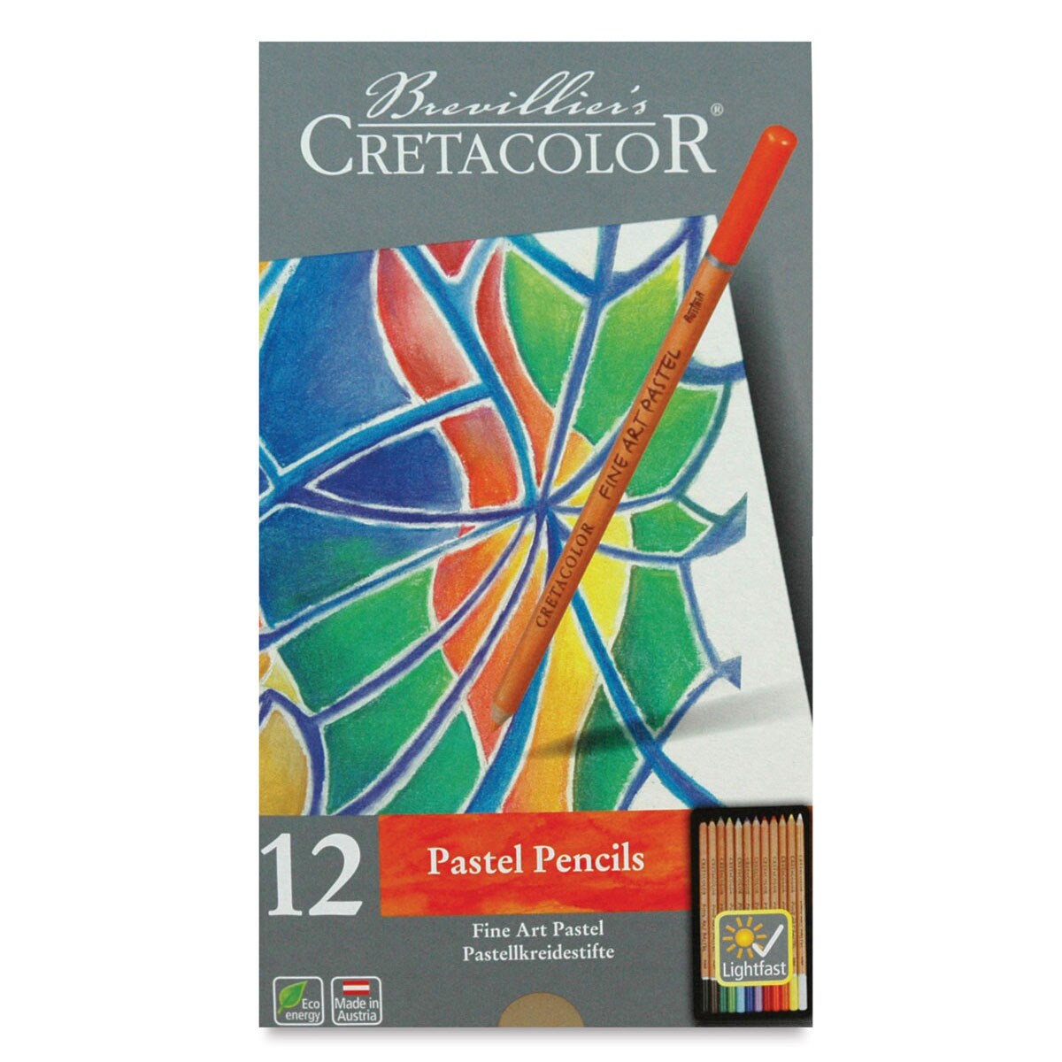 Cretacolor : Carre Pastel : Tin Set of 12