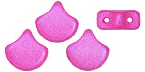 Ginko Beads, Chatoyant Hot Pink, 8 grams