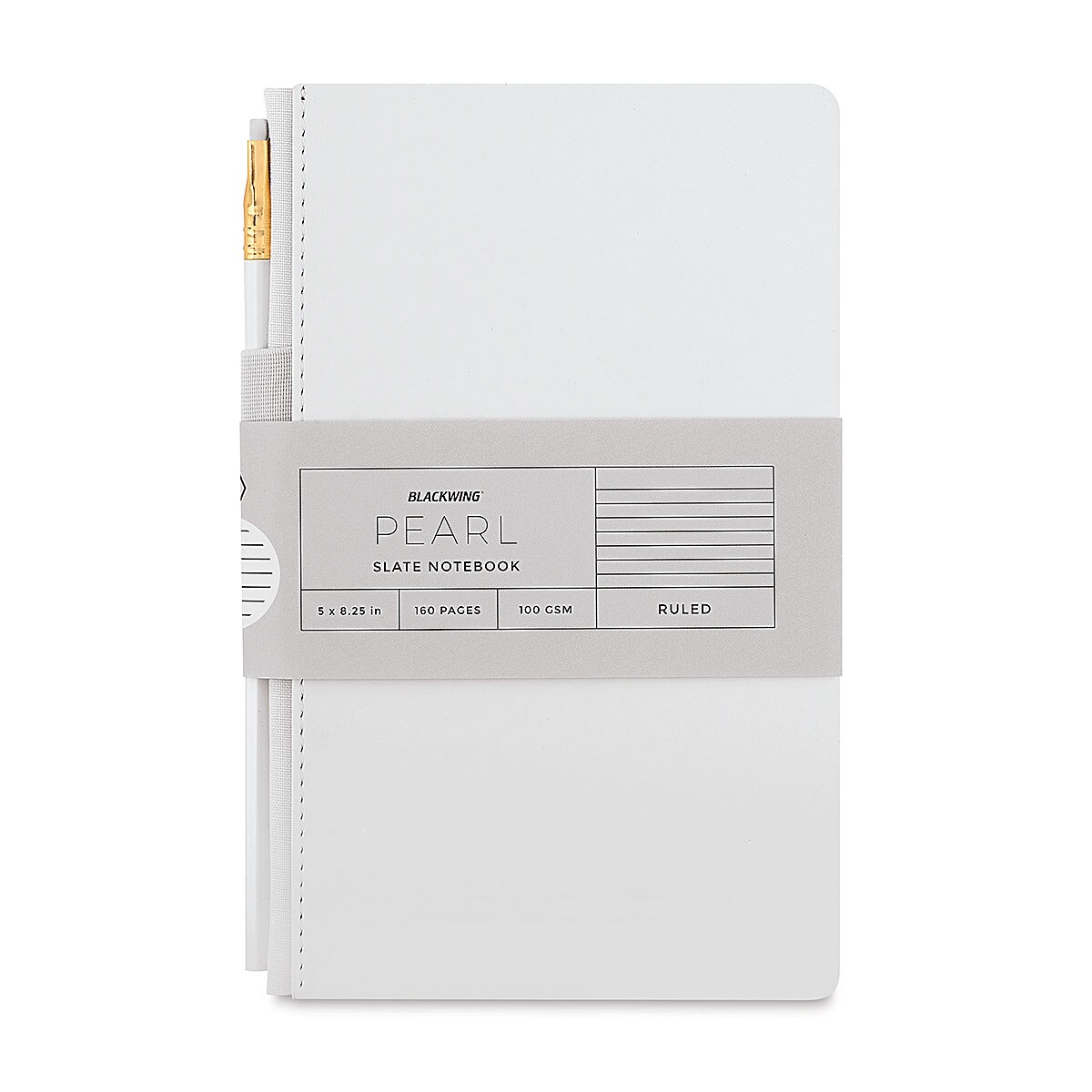 Blackwing Pearl Slate Notebook - Lined, 8-1/4&#x22; x 5&#x22;