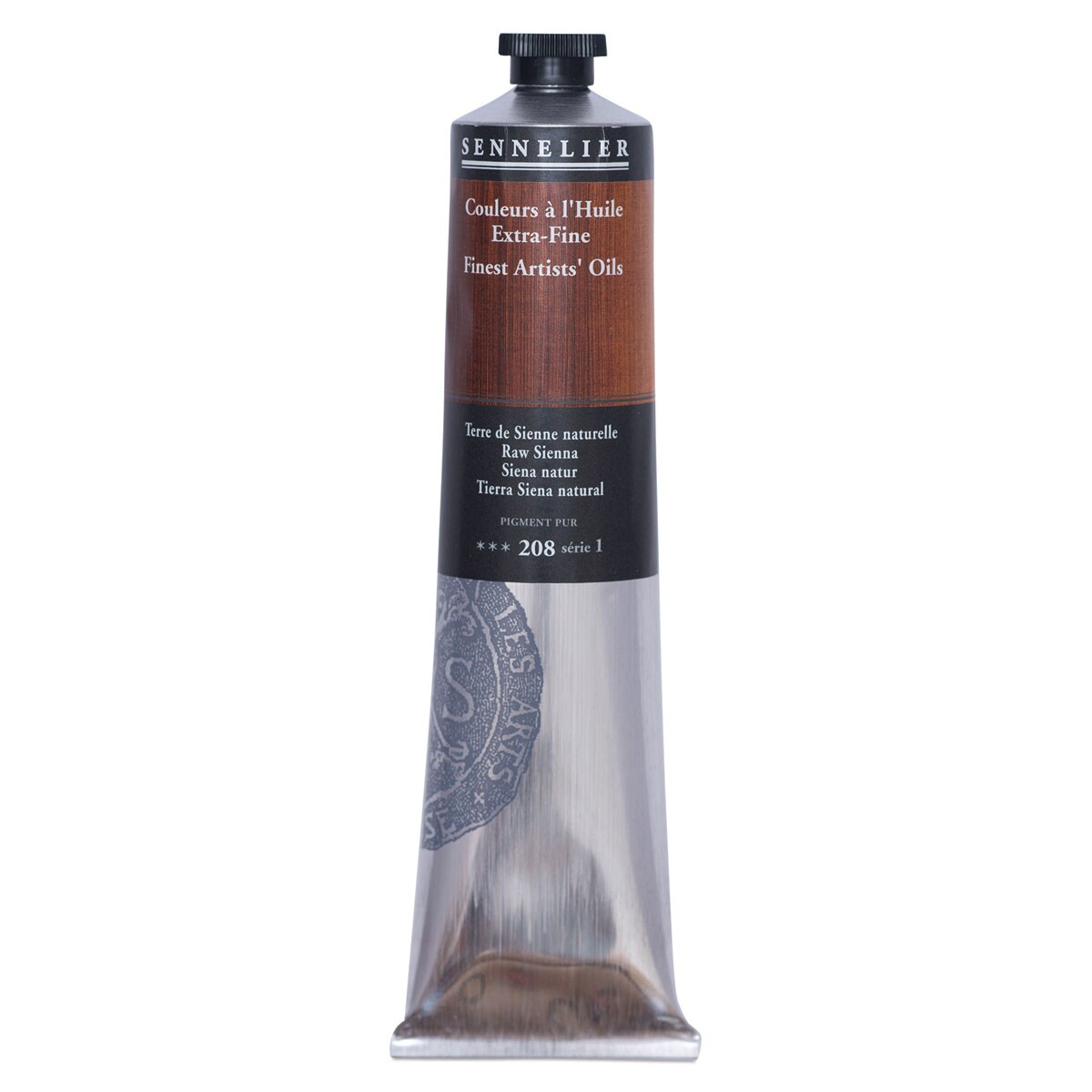 Sennelier Artists&#x27; Extra Fine Oil Paint - Raw Sienna, 200 ml tube