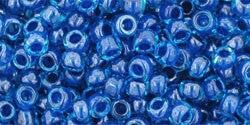 Toho 8/0 Round Japanese Seed Bead, TR8-932, Inside Color Aqua