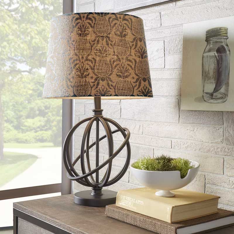 Antique Pineapple Wall Stencil