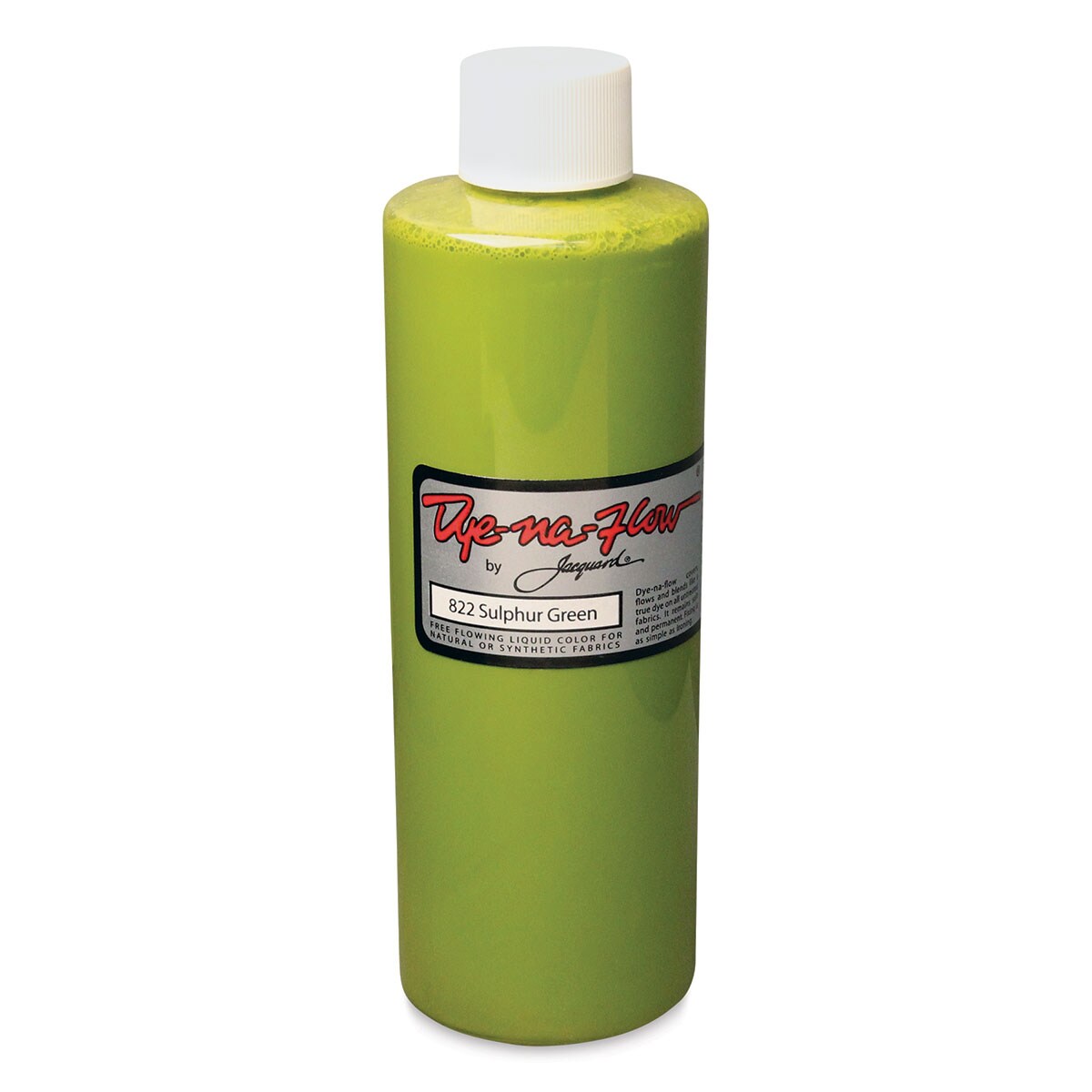 Jacquard DyeNaFlow Fabric Color Sulpher Green, 8 oz bottle Michaels