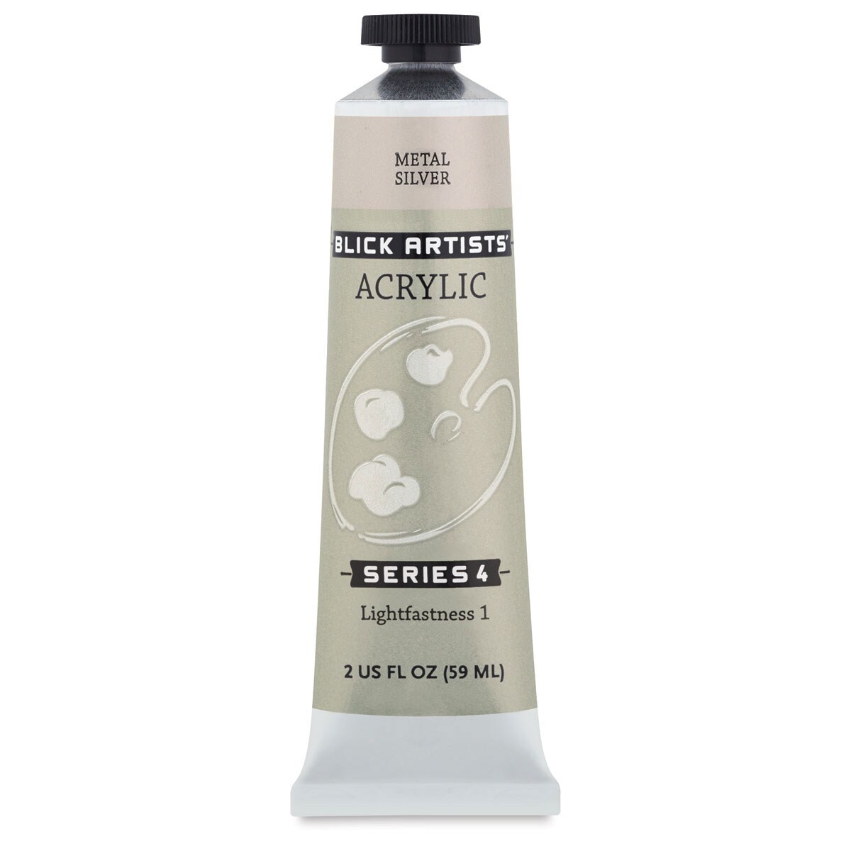 Blick Artists' Acrylic Metal Silver, 2 oz tube Michaels