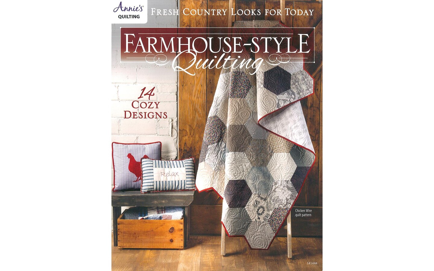 Annie&#x27;s FarmHouse Style Quilting Bk