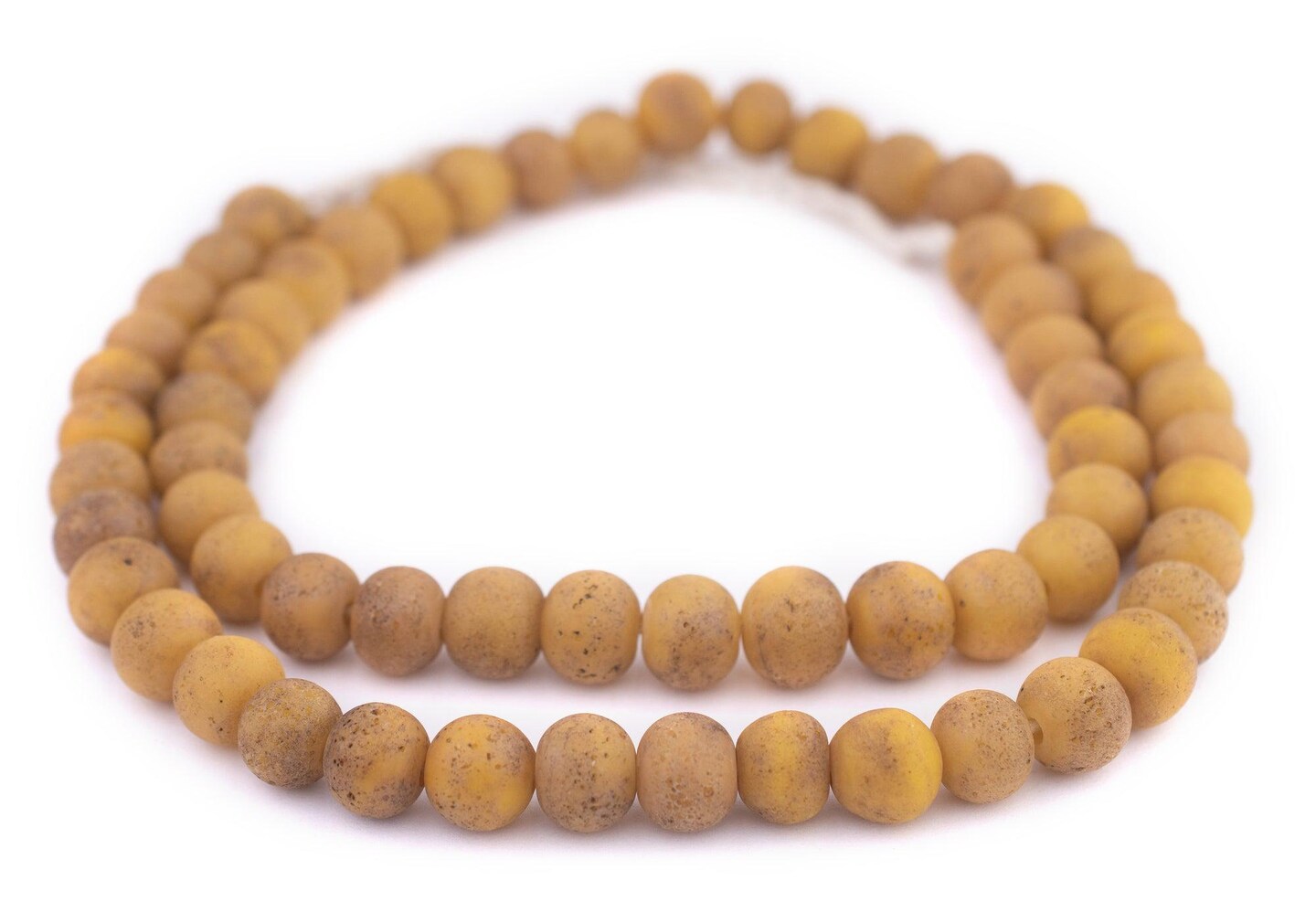 The Bead Chest® Ancient Style Java Glass Beads, 24+ Inch Strand, 11mm Beads, Available in 13 Colors