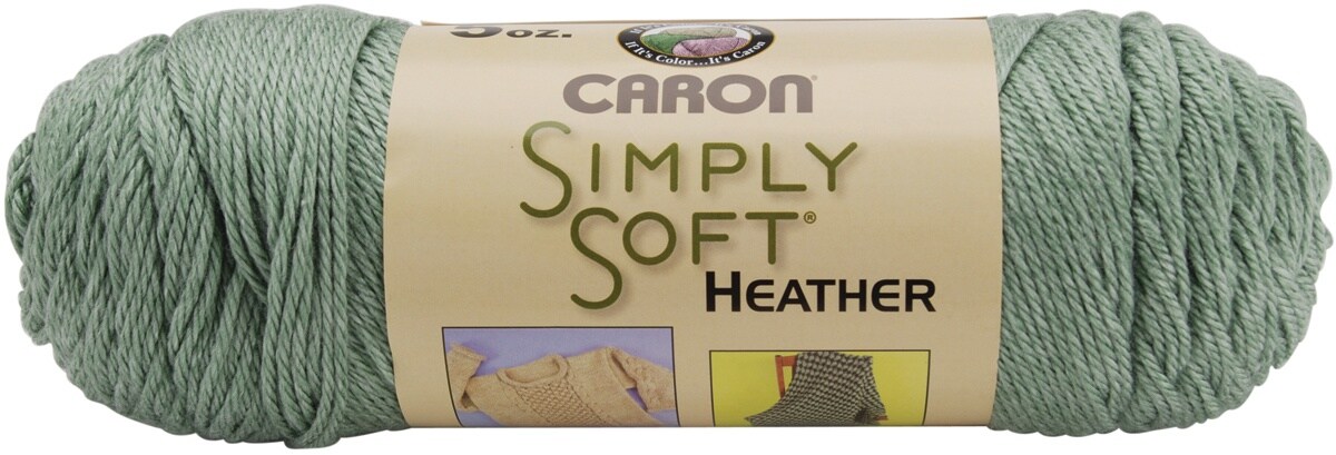 Caron Simply Soft Woodland Heather Yarn - 3 Pack Of 141g/5oz