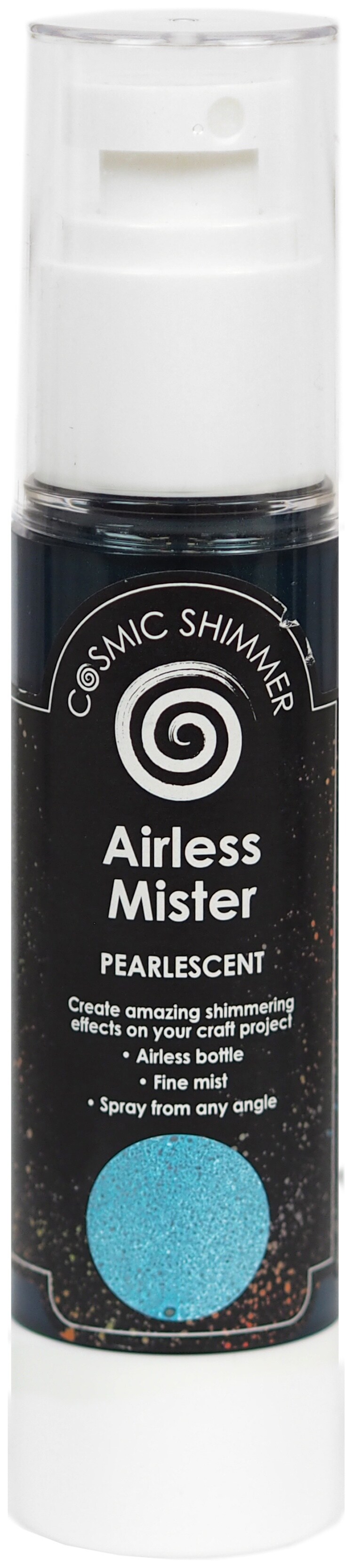 Cosmic Shimmer Pearlescent Airless Mister 50ml-Jazz Blue