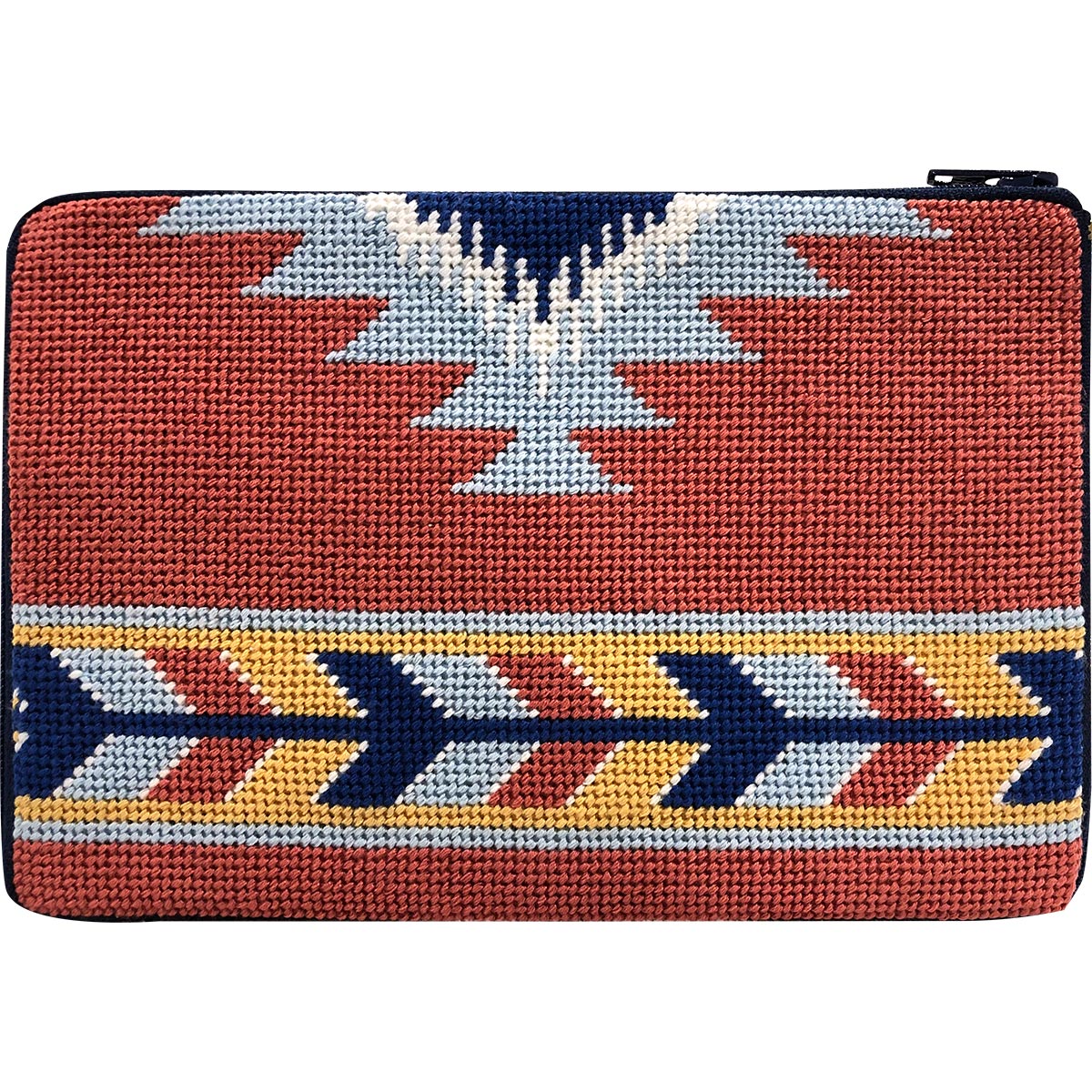 Stitch &#x26; Zip Needlepoint Cosmetic Purse Kit- Southwest
